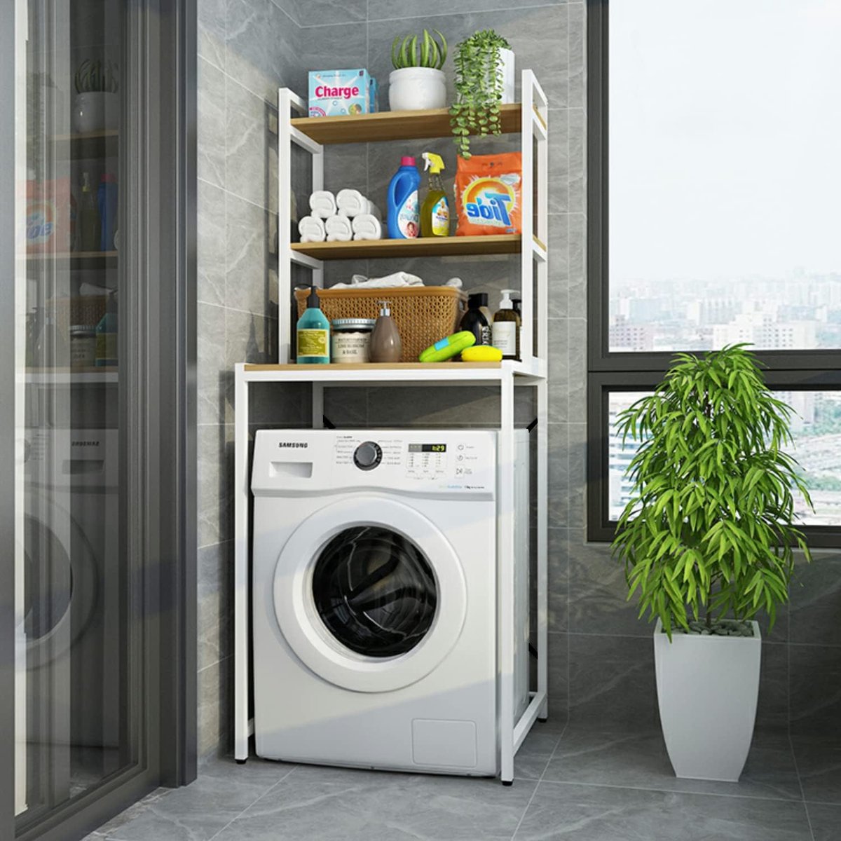 Wasmachine Ombouw - Wasmachine Kast - Wasmachine Meubel - Kast voor Wasmachine