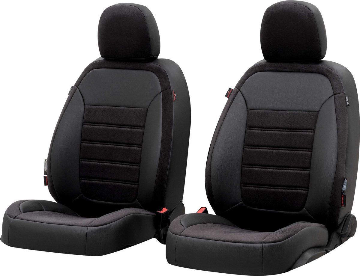 Walser Auto stoelbekleding Bari geschikt voor VW Golf 7 Trendline 08/2012-03/2021 - 2 enkele zetelhoezen voor sportzetels