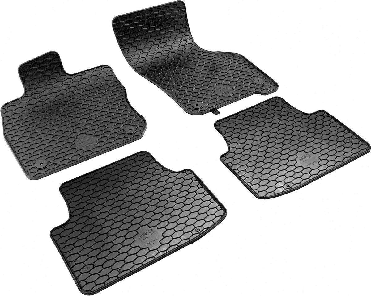 Walser DirtGuard rubberen voetmatten geschikt voor VW Golf VIII Variant Mild-Hybrid 08/2020-Vandaag