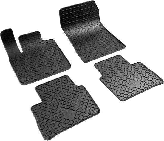 WALSER XTR rubberen voetmatten compatibel met Nissan Qashqai 2 I 12/2006-04/2014