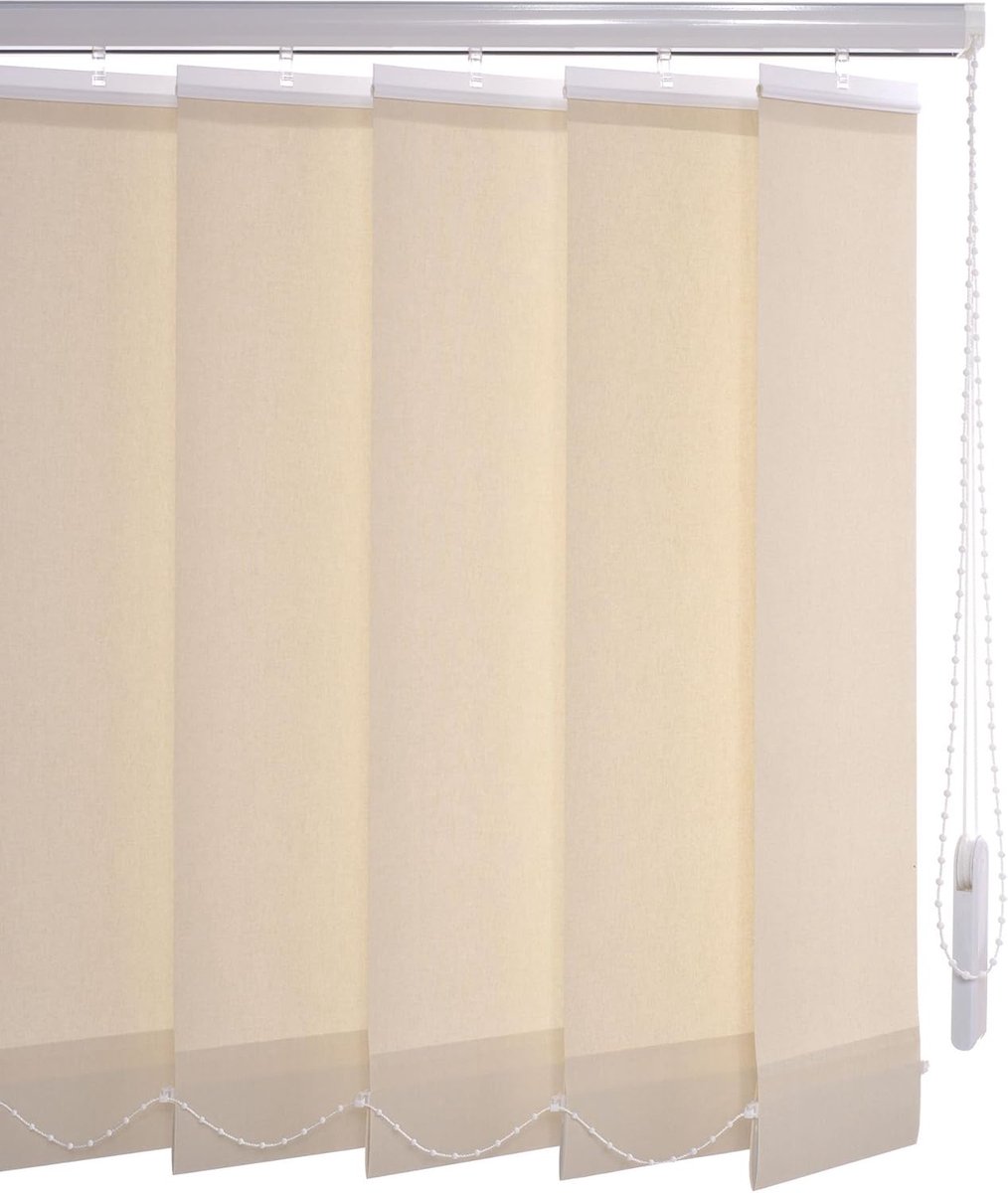 Goodivery ® Stijlvolle Verstelbare Verticale Lamellen Gordijnen voor Elk Interieur - 89 mm Breed, 180 cm of 250 cm Hoog