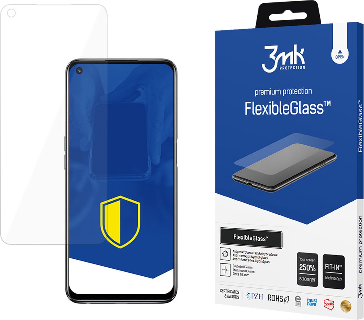 Oppo A74 5G/A54 5G - 3mk FlexibleGlass