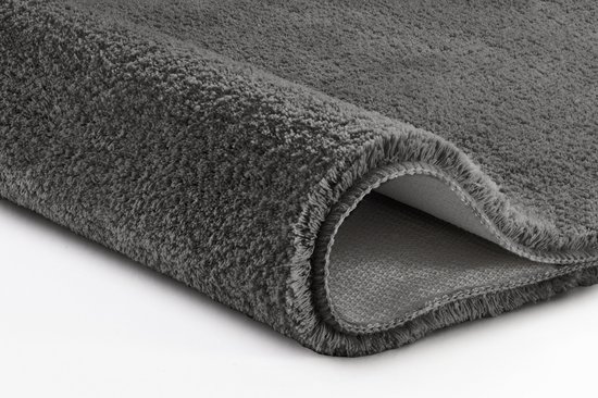 Kleine Wolke - Badmat Marco Anthracite (gris), 50x 60 cm