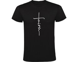 Faith Heren T-shirt - geloof - god - jezus - christelijk - gelovig - bijbel - godsdienst - religie - vertrouwen