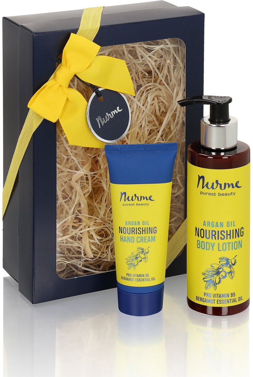 Goedkoopste Nurme Argan & Bergamot Nourishing Gift Set