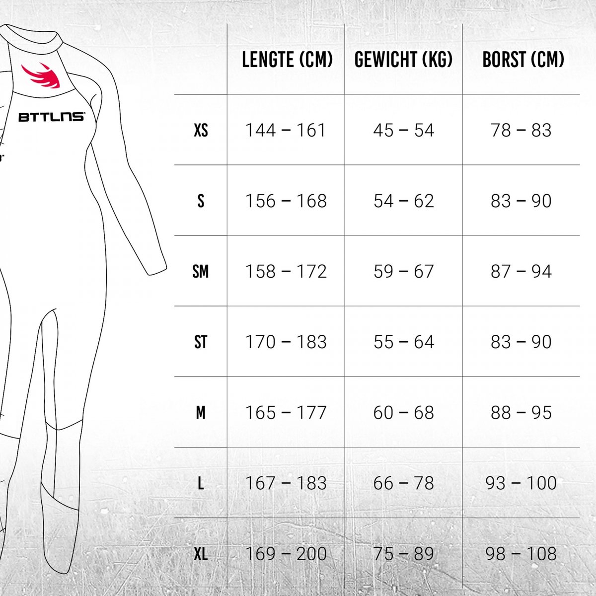 BTTLNS schoolslag wetsuit - zwempak - wetsuit - openwater wetsuit - wetsuit lange mouw dames - Ceto 1.0 - ST — afbeelding 6