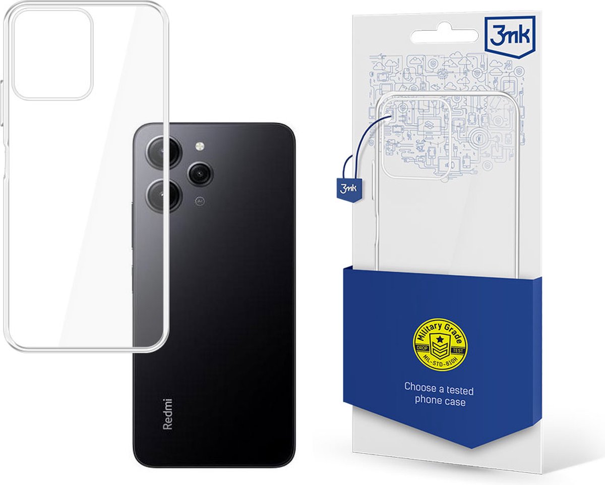 Xiaomi Redmi 12 - 3mk Clear Case