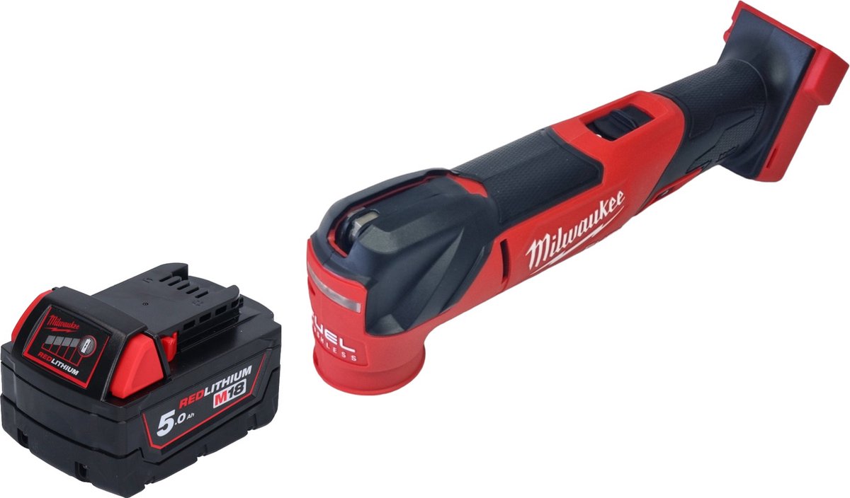 Milwaukee M18 FMT-501 accu multigereedschap 18 V borstelloos + 1x accu 5.0 Ah - zonder lader