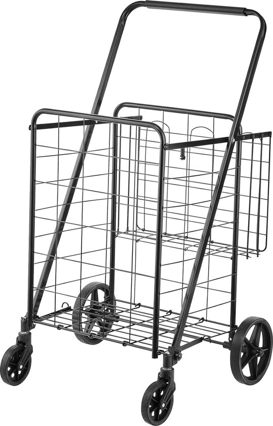 VEVOR Boodschappenwagentje Opvouwbaar 50 kg Laadbaar, Multifunctioneel