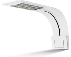 Aquarium LED Lamp – 320MM – Wit Licht – Voor Uitstekende Verlichting in Grote Aquaria – Bevordert Plantengroei en Gezonde Omgeving - Zwart