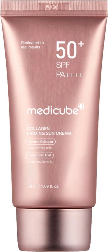 Medicube - 50 ml - Crème Sun Raffermissante au Collagène - SPF50+ PA+++ - Anti-Rides - 5000ppm - Collagène - Soin Coréen