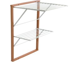Equivera Wanddroogrek - Wasrek - Droogrek - Wanddroogrek Inklapbaar - Wand Droogrek