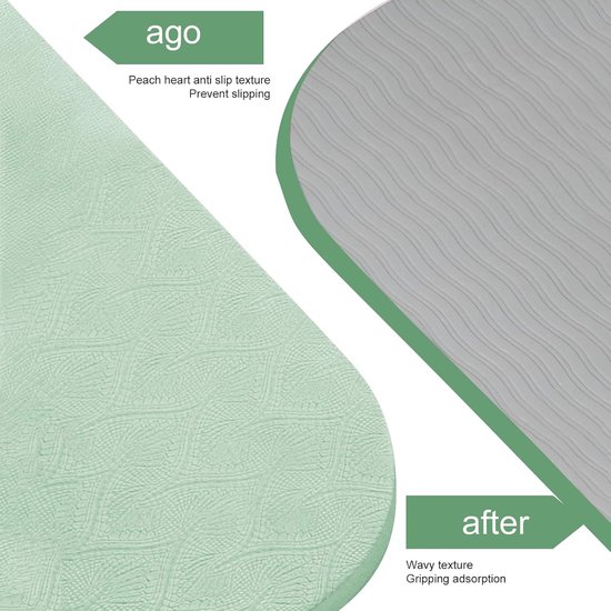 Antislip Gymnastiekmat voor Fitness en Pilates - Extra Dikke Sportmat voor Maximaal Comfort van Reehut — afbeelding 4