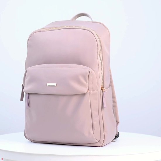 Aramae® - Rugzak Dames - Rugtas Dames - Rugzak Meisje - Laptoptas 14 Inch - Schooltas - Rugtas Roze