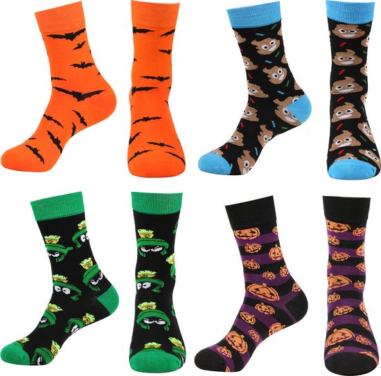Halloween Socks - LuckyDay Socks - Grappige sokken