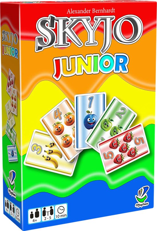 Magilano - Skyjo Junior - Kaartspel - kinderspel - vanaf 4 jaar oud