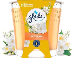 Glade Geurkaars Anti-Tabac 100% Raapzaadwax