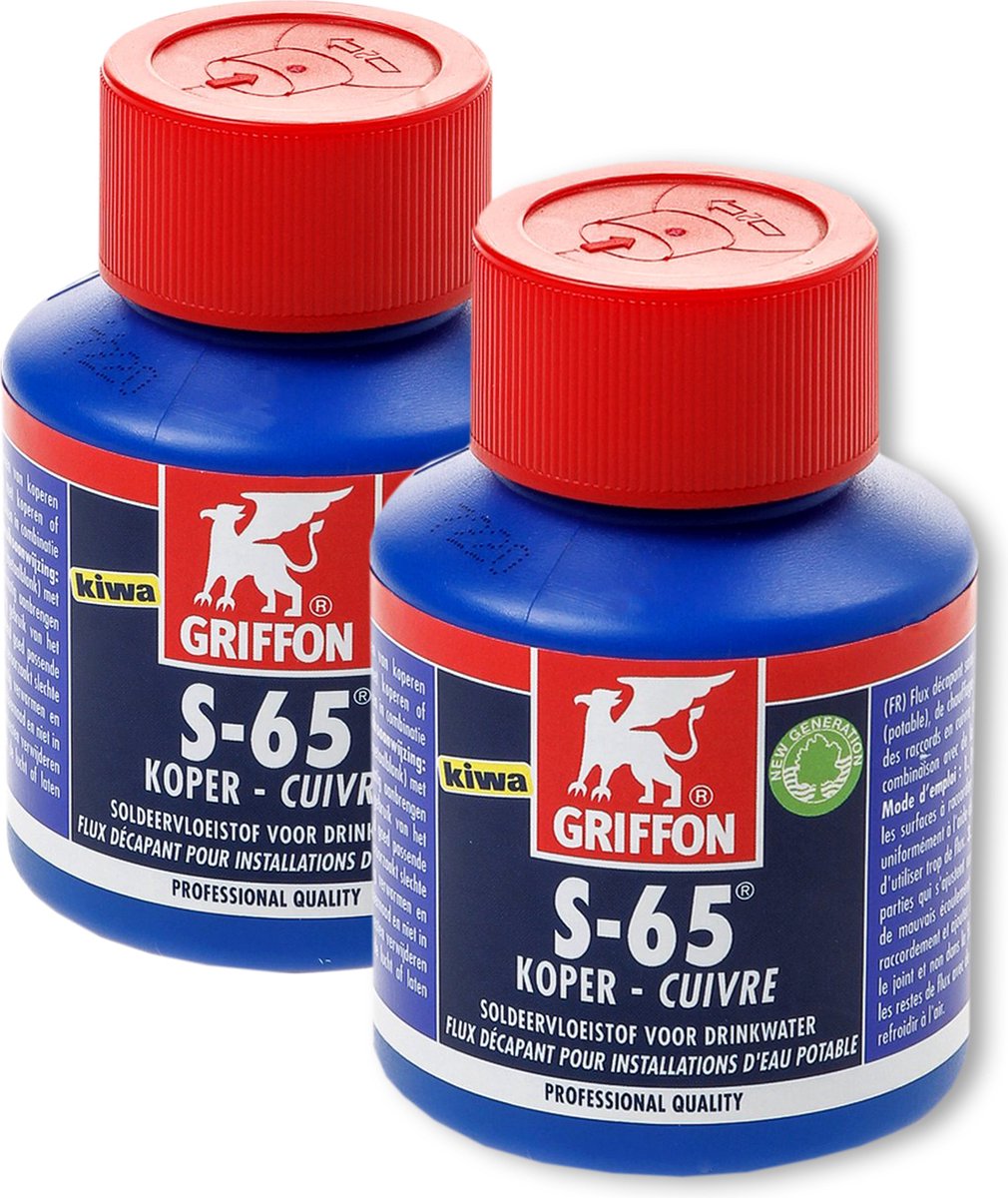 Griffon S-65 Soldeervloeistof kiwa - 80ml - 2 stuks