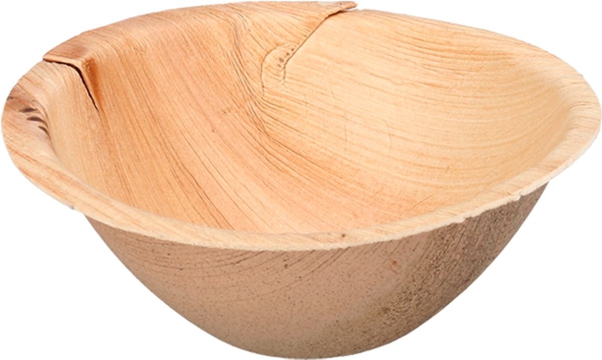 Goedkoopste BIO Palmblad soepkom 500ml (25 stuks krimp