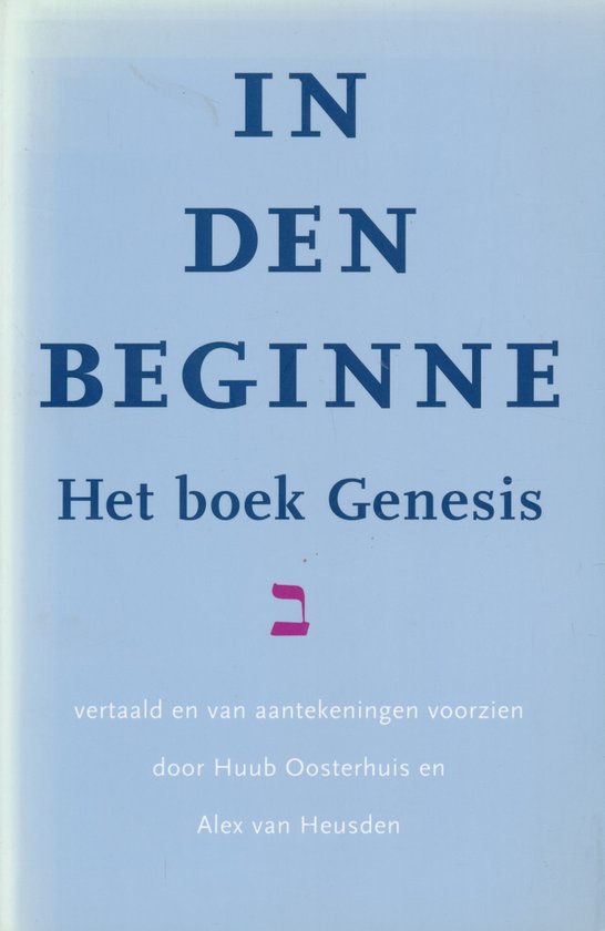 9789053338926 - In Den Beginne