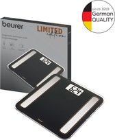 Bol.com Beurer BF 183 Personenweegschaal Limited Edition 2024 Zwart/Bruin - Lichaamsanalyse - BMI - BMR - Visceraal vet - Digita... aanbieding