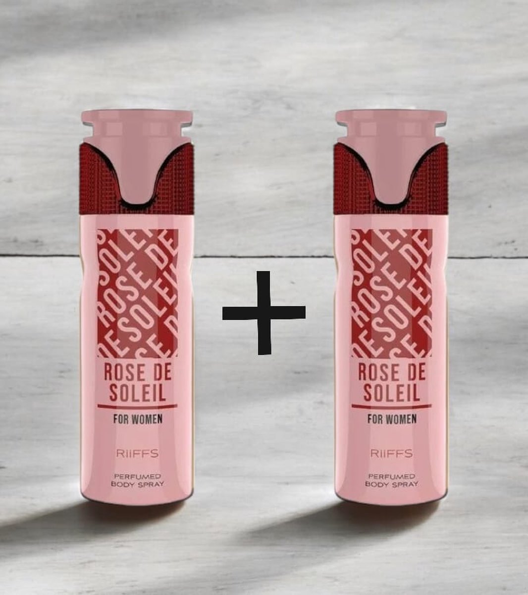 Goedkoopste 2 stuks Riiffs Deodorant Rose De Soleil- 200ml - Zoet