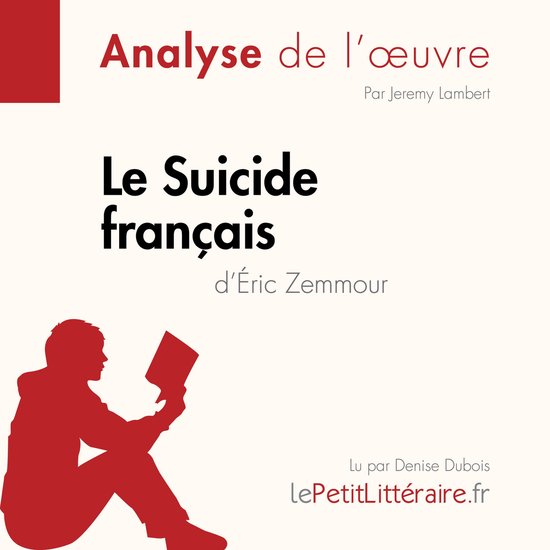 Le Suicide français d'Éric Zemmour (Fiche de lecture) - cover