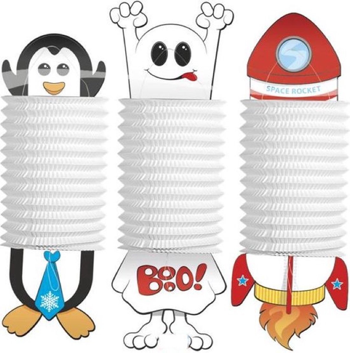 Zelf Lampion Maken - Rond - 16 cm