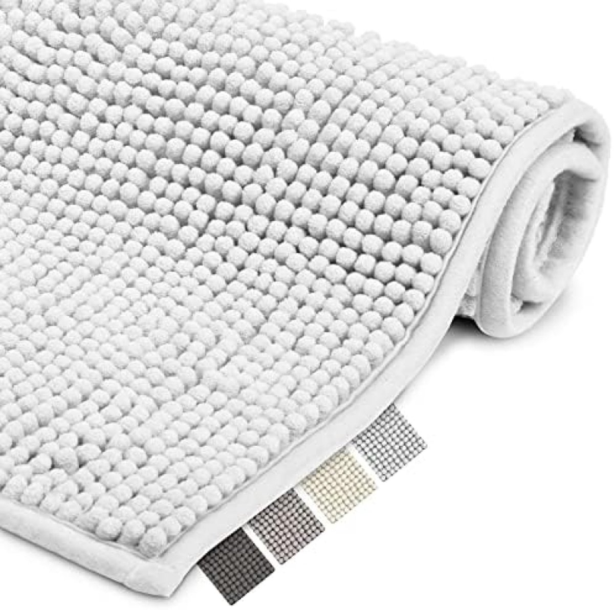 Badmat Anti-Slip BeauMare WR - Badmat 70x100cm - WC Tapijt Pluizige Vloermat of Antislipmat voor Douche Toilet of Badkamer - Geschikt voor Vloerverwarming