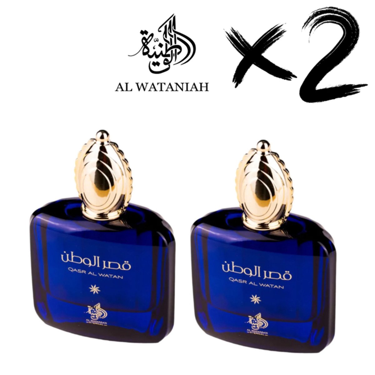 Goedkoopste AL WATANIAH 2 X ETERNAL PERFUME QASAR AL WATAN, 100ml