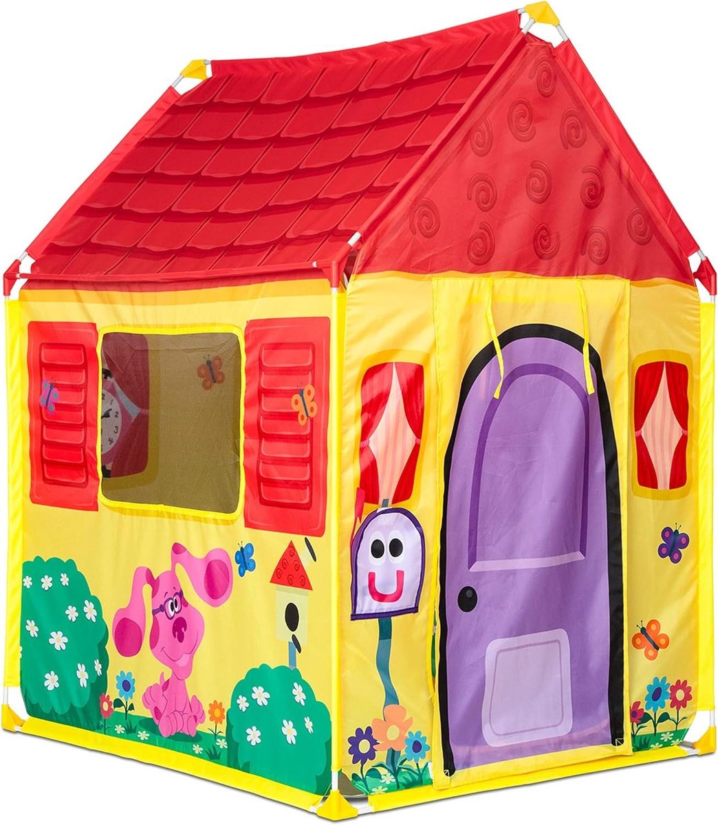 Speeltent Clues & You Blue's House Play Tent Multi Melissa & Doug 33022