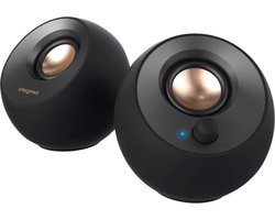 Creatieve Computerspeakers 2.0 Pebble V2 Usb-C Voor Pc Laptop Compact