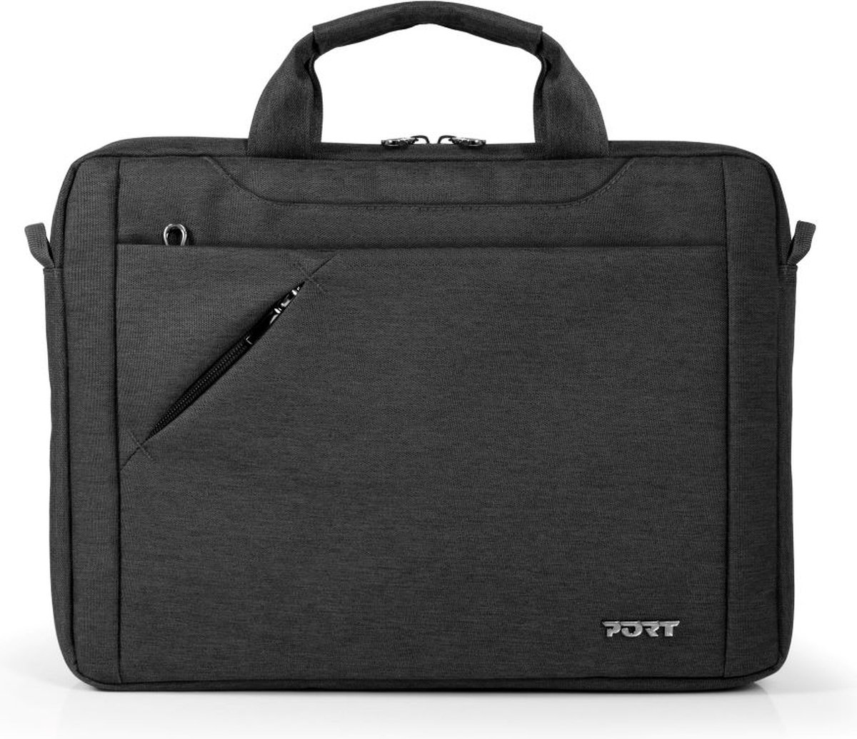 Port Designs Sydney ECO - Laptoptas - Toploading - Draagriem - tot 14 inch - Zwart