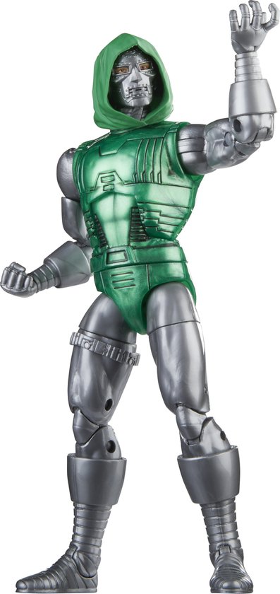 Avengers: Au-Beyond des figurines Marvel Legends les plus puissantes de la Terre Captain Marvel vs. Docteur Doom 15 cm