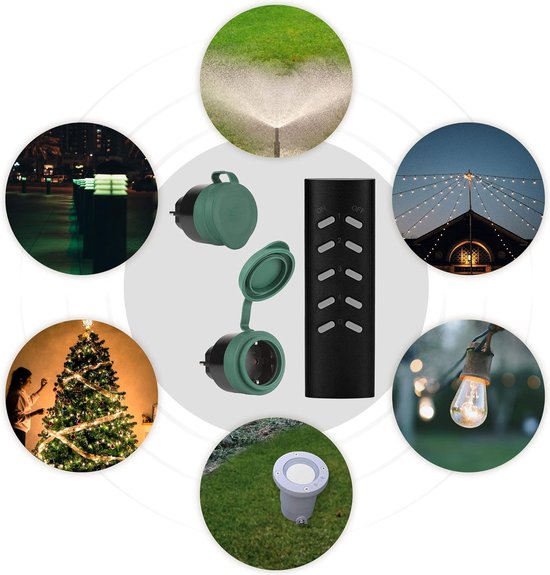 Prise extérieure Lexium - Prises extérieures étanches - Prise de jardin - Prise pour l'extérieur