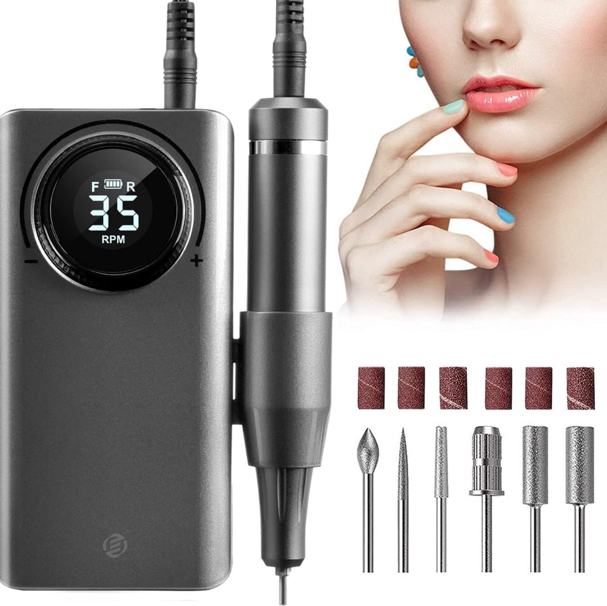 Equivera nagelfrees -- nagelfrees elektrische - nagel frees - nagelfrees machine