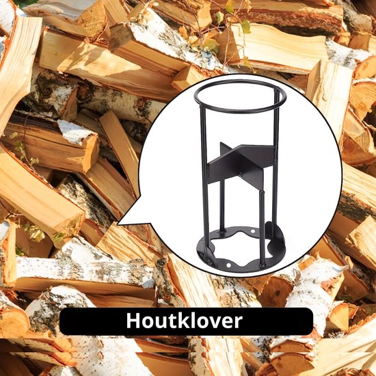 Bovista Houtklover - Houtsplijter Bijl - Houtkliever - Houtsplitter - Voor Aanmaakhout van Bovista — afbeelding 4