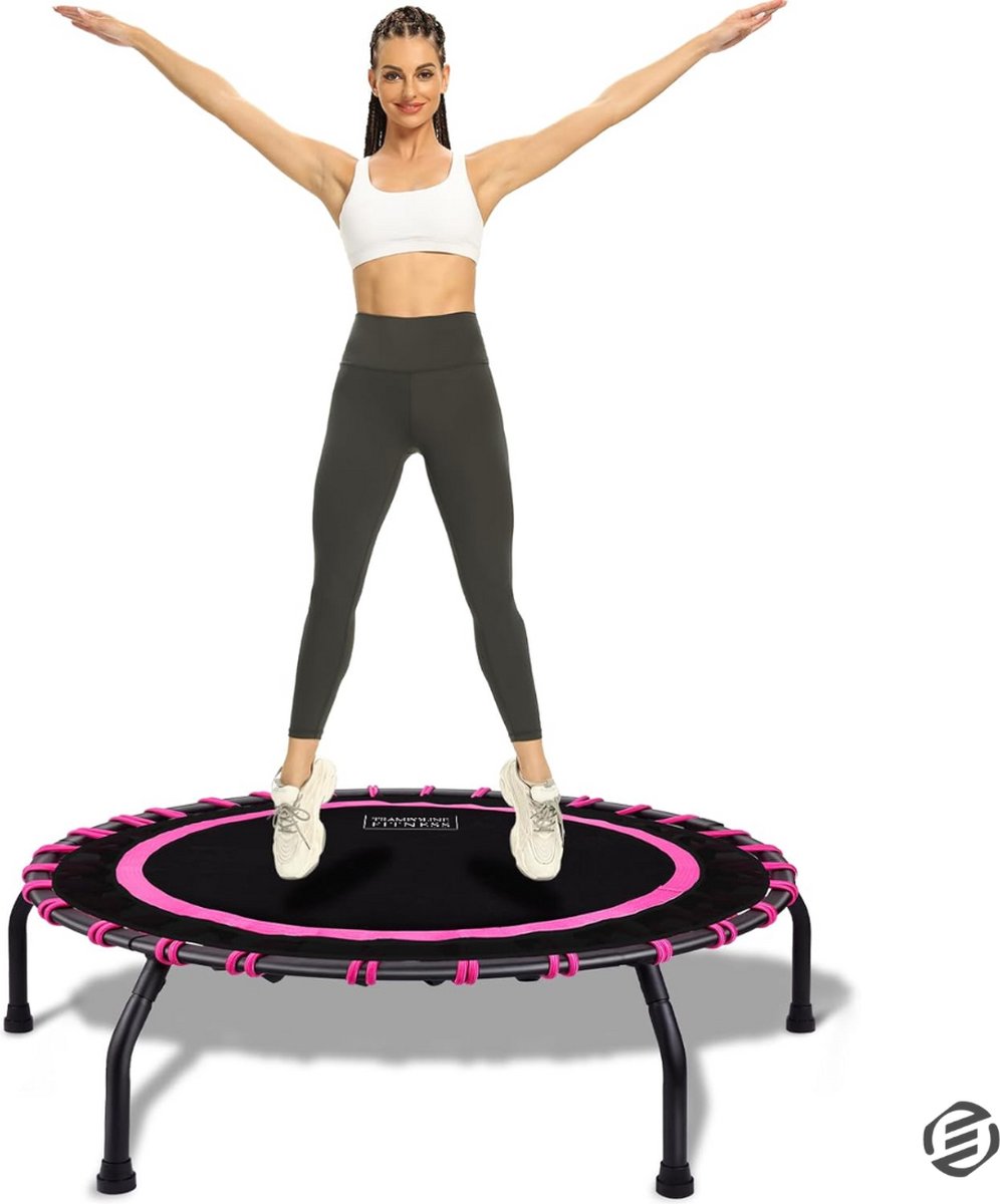 Equivera Rebounder Trampoline - Rebouncer - Mini Trampoline - Rebounder Training - Fitness Trampoline - Indoor