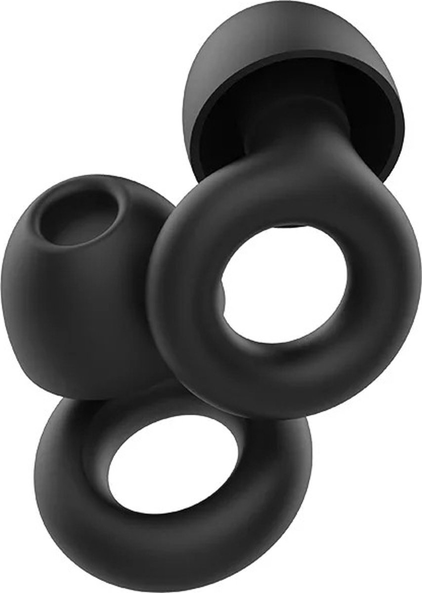 Goedkoopste WiseGoods Premium Siliconen Earplugs - Oordopjes Slapen - Silicone Oordop - Oordoppen - Slaap Accessoires - Slaapmiddel - Zwart