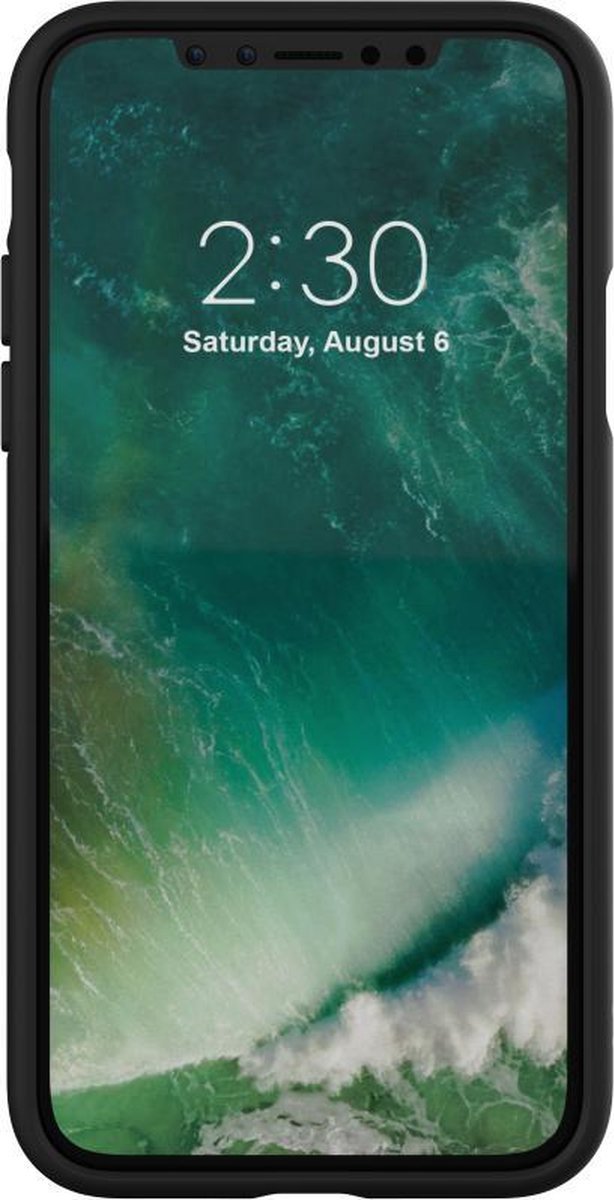 Bugatti Flexcity Snap iPhone X XS hoesje - Zwart