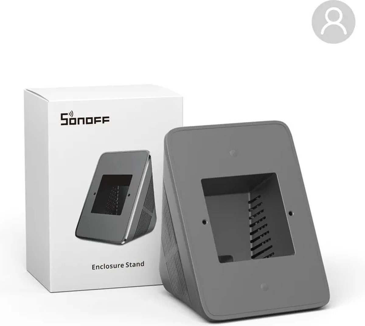 Sonoff nspanel stand (zwart) afbeelding
