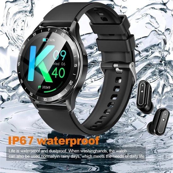 MONTRE INTELLIGENTE 2 EN 1 AVEC ÉCOUTEURS (Côte d'Ivoire