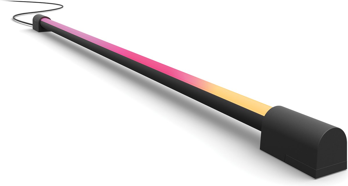 Philips Hue Play gradient light tube - wit en gekleurd licht - 75cm - zwart — afbeelding 2