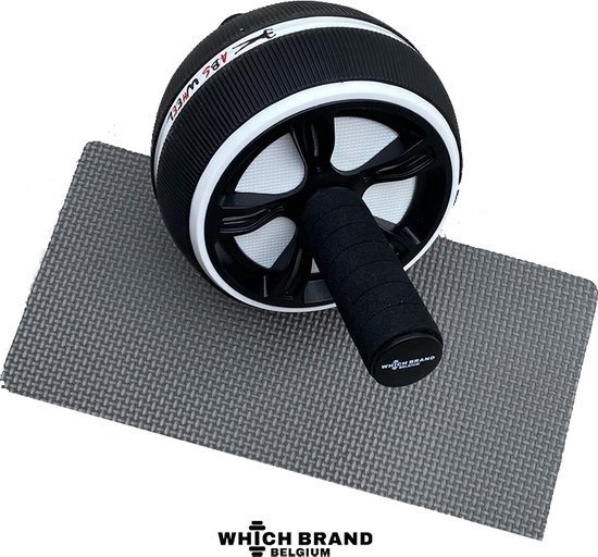 Foto: Which brand trainingswiel buikspierwiel ab trainer ab wheel roller buikspierapparaat buikspiertrainer kniematje crossfit workout