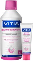 Vitis Gingival Tandpasta + Mondwater (gezond tandvlees) - Voordeelpakket