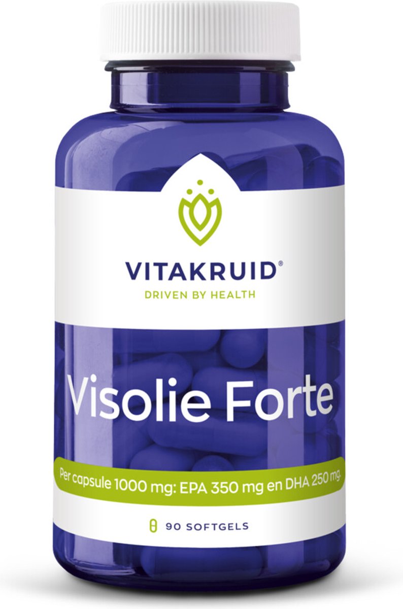 Vitakruid Visolie Forte - 2 x 90 softgels - Voordeelverpakking