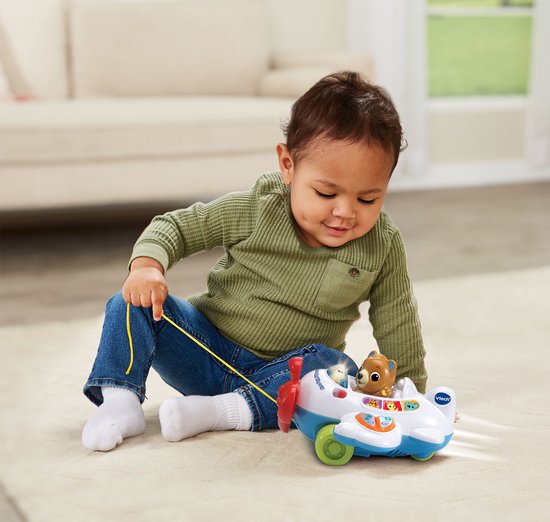 VTech Baby - Reis en Leer Vliegtuig - Educatief Speelgoed - Speelgoed van 1 tot 3 jaar - Nederlands Gesproken van Vtech — afbeelding 3