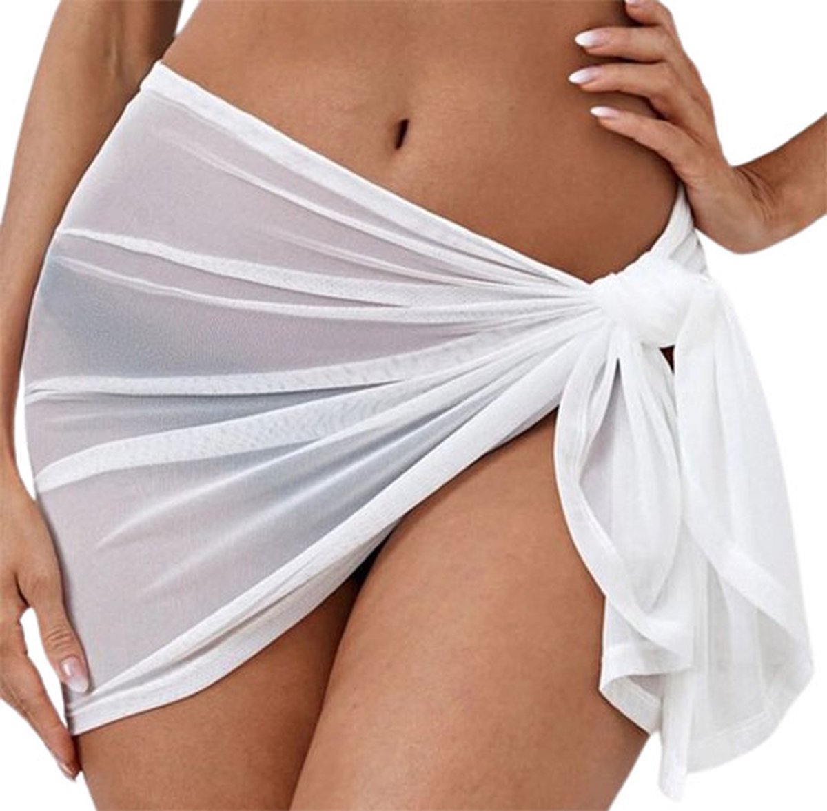 Goedkoopste Verleidelijke cover-up rokje - Transparant - Zomer - Bedekken - Mode - Sexy - Strand - Bikini