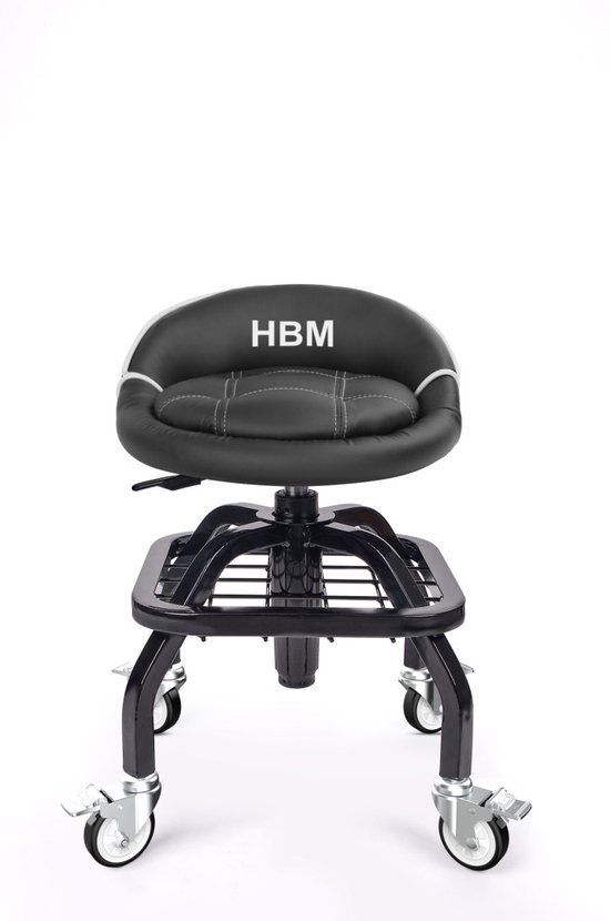 Chaise d'atelier avec ressort à gaz