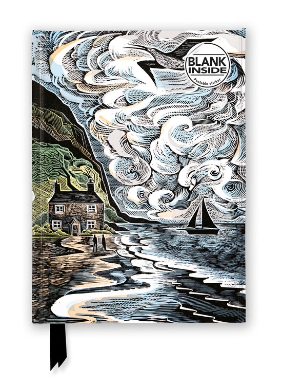 Flame Tree Blank Notebooks- Angela Harding: Curlew Cry (Foiled Blank Journal)